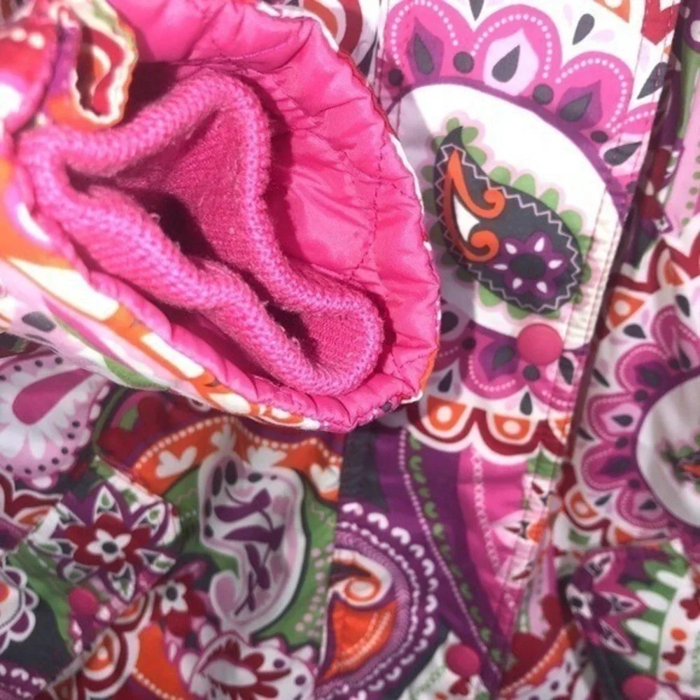 Hanna Andersson Paisley‎ Hooded Jacket Size 10